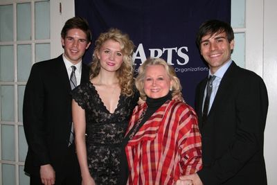 Frank DiLella, Scarlett Strallen, Barbara Cook and Adam Fiorentino Photo