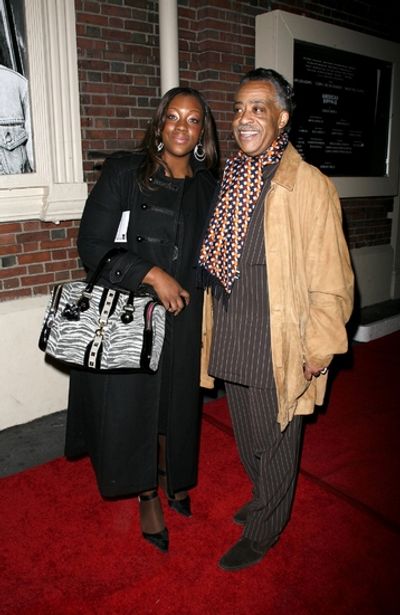 Al Sharpton and daughter Photo