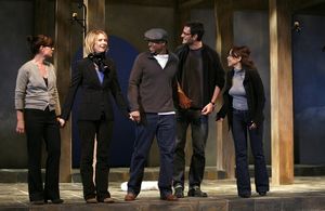 Maura Tierney, Cynthia Nixon, Michael Ealy, Peter Hermann and Rosie Perez
 Photo