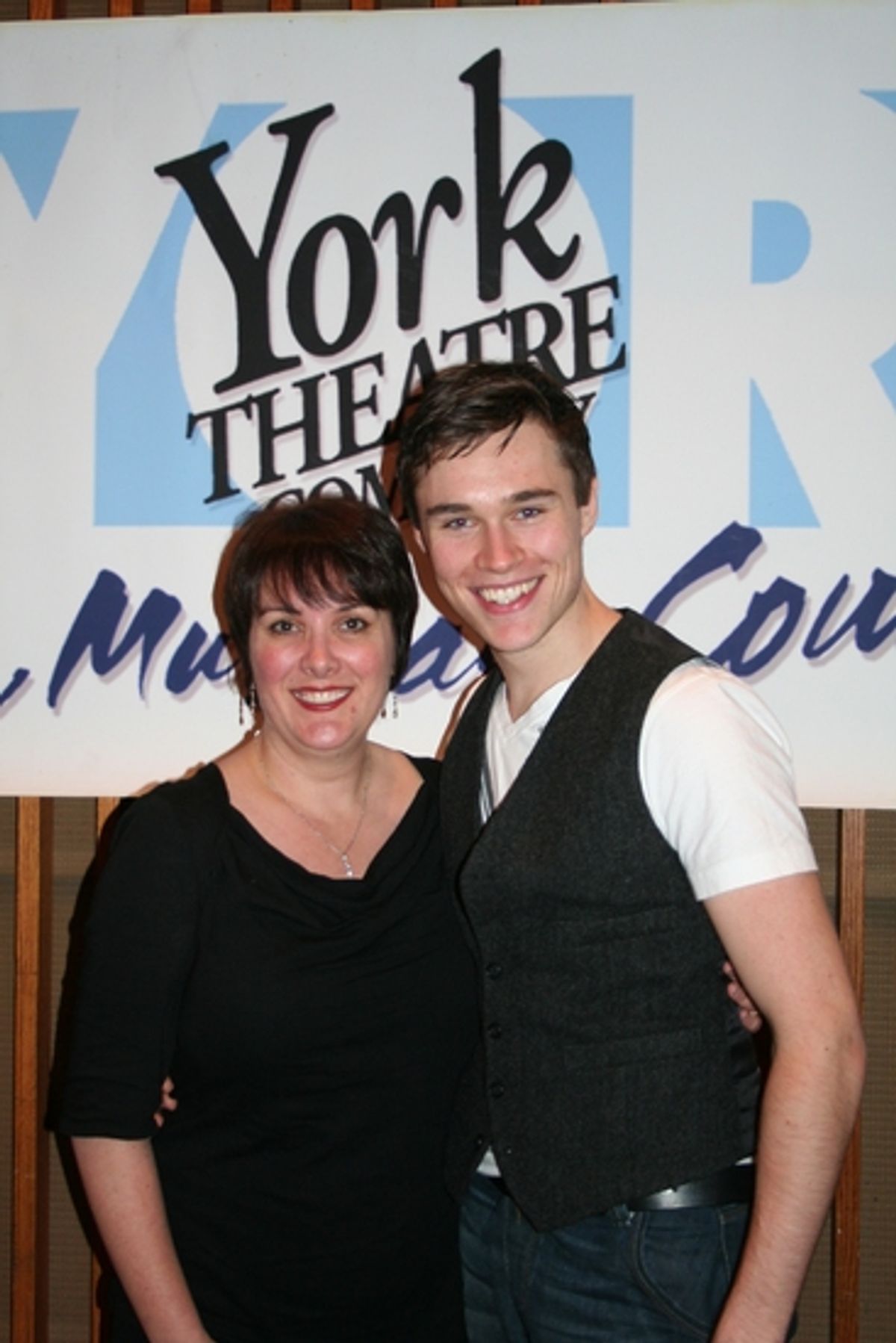 Susan Hoffman (Mud, understudy) and Sam Underwood (Jack, understudy) at 
