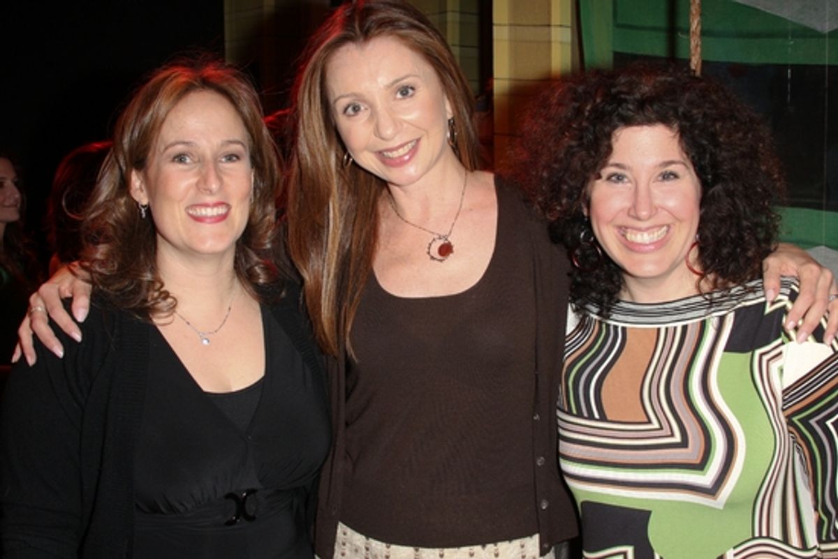 Zina Goldrich, Donna Murphy, and Marcy Heisler at 