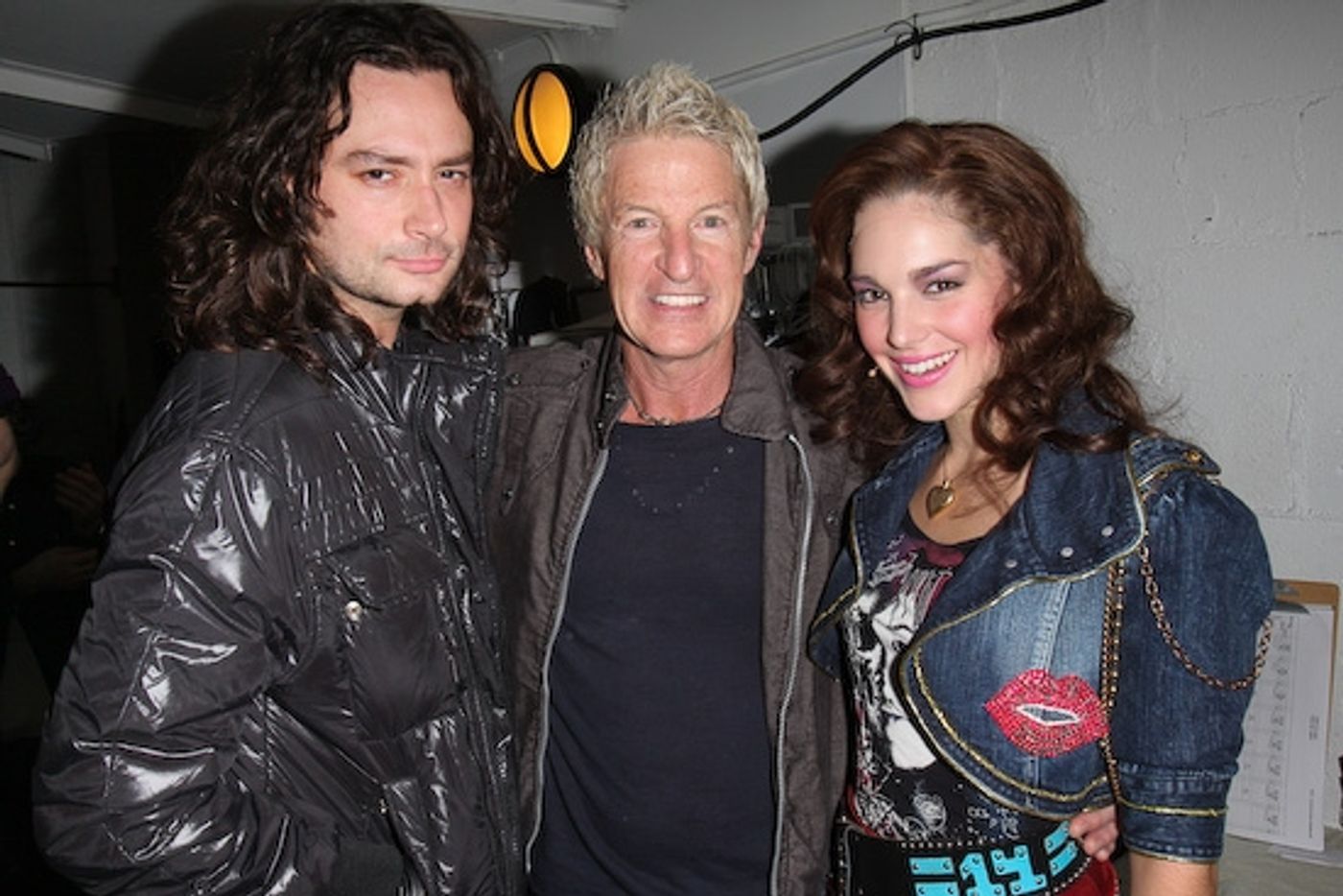 Photo Coverage: Kevin Cronin Visits ROCK OF AGES  Image