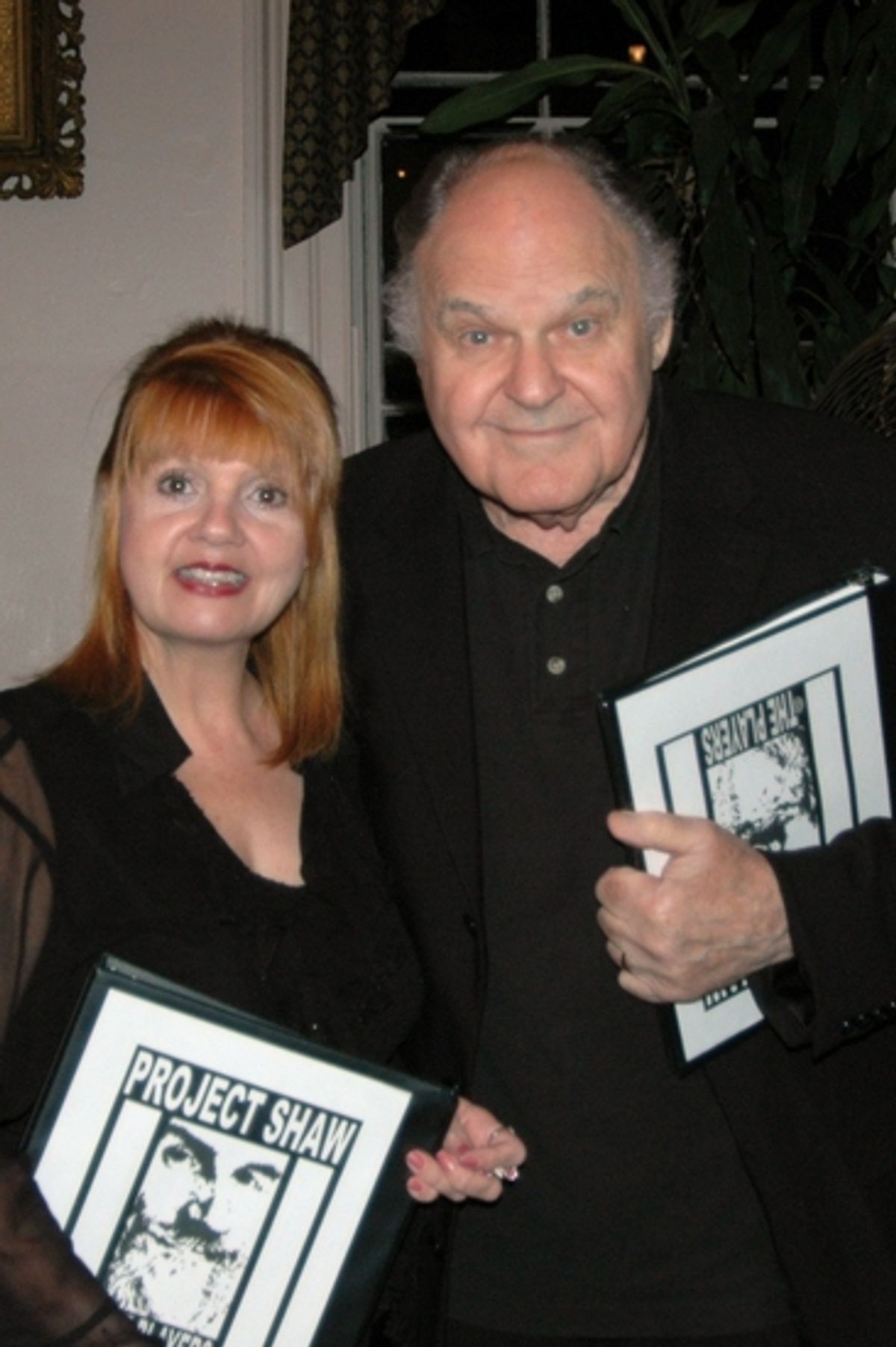 Annie Golden and George S. Irving at Project Shaw's JITTA'S ATONEMENT