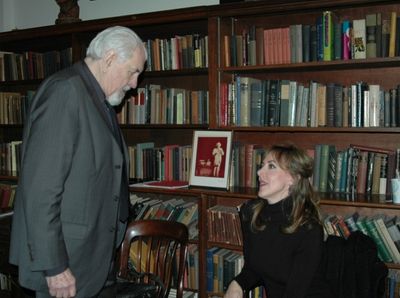 Louis Zorich and Janine LaManna Photo