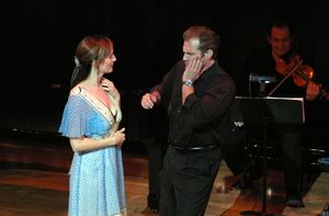 Julia Murney and Marc Kudisch Photo