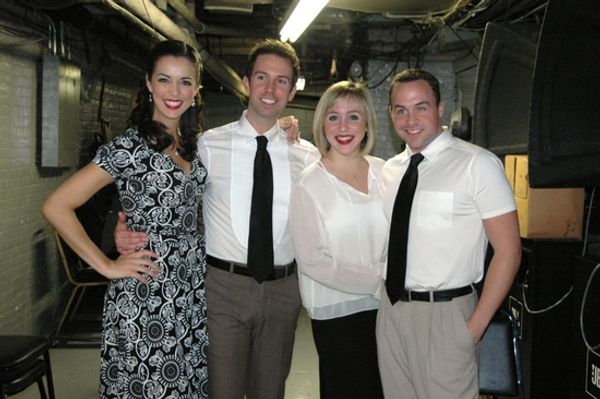 Erin Denman, Jeremy Benton, Anna White and Benjie Randall Photo