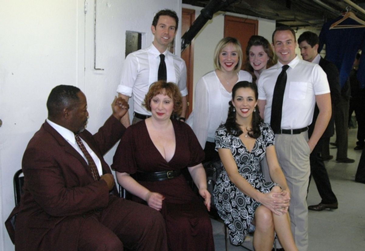 Chuck Cooper, Lorinda Lisitza, Erin Denman, Jeremy Benton, Anna White, Christiane Noll and Benjie Randall at 