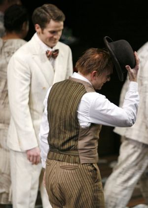 Claybourne Elder and Michael Cerveris Photo