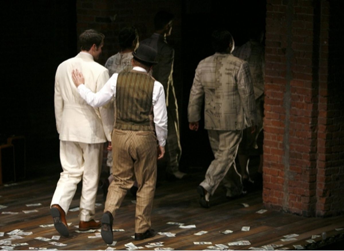 Claybourne Elder and Michael Cerveris at 