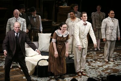 William Parry, Alma Cuervo, Claybourne Elder and Orville Mendoza Photo