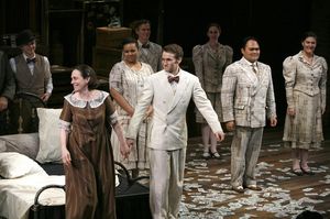 Alma Cuervo, Claybourne Elder and Orville Mendoza Photo