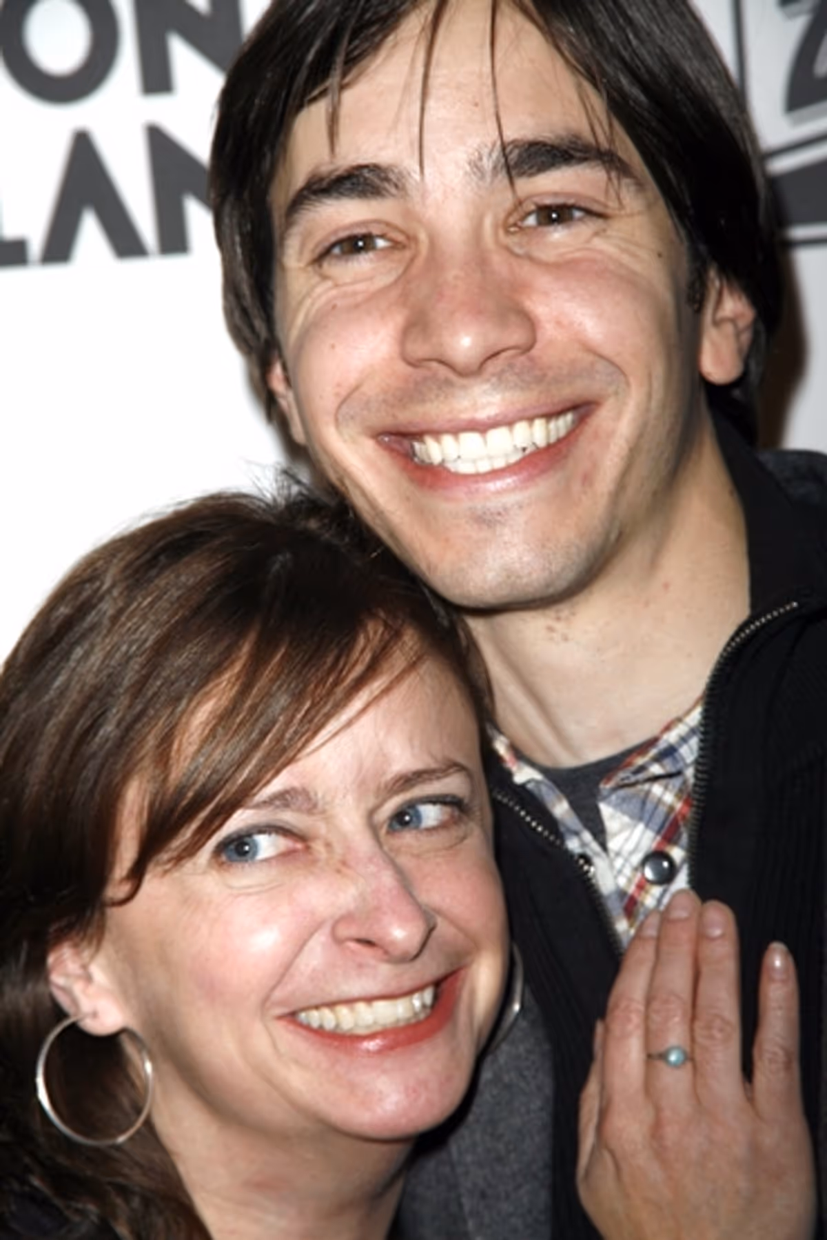 Rachel Dratch and Justin Long at THE 24 HOUR PLAYS After Party