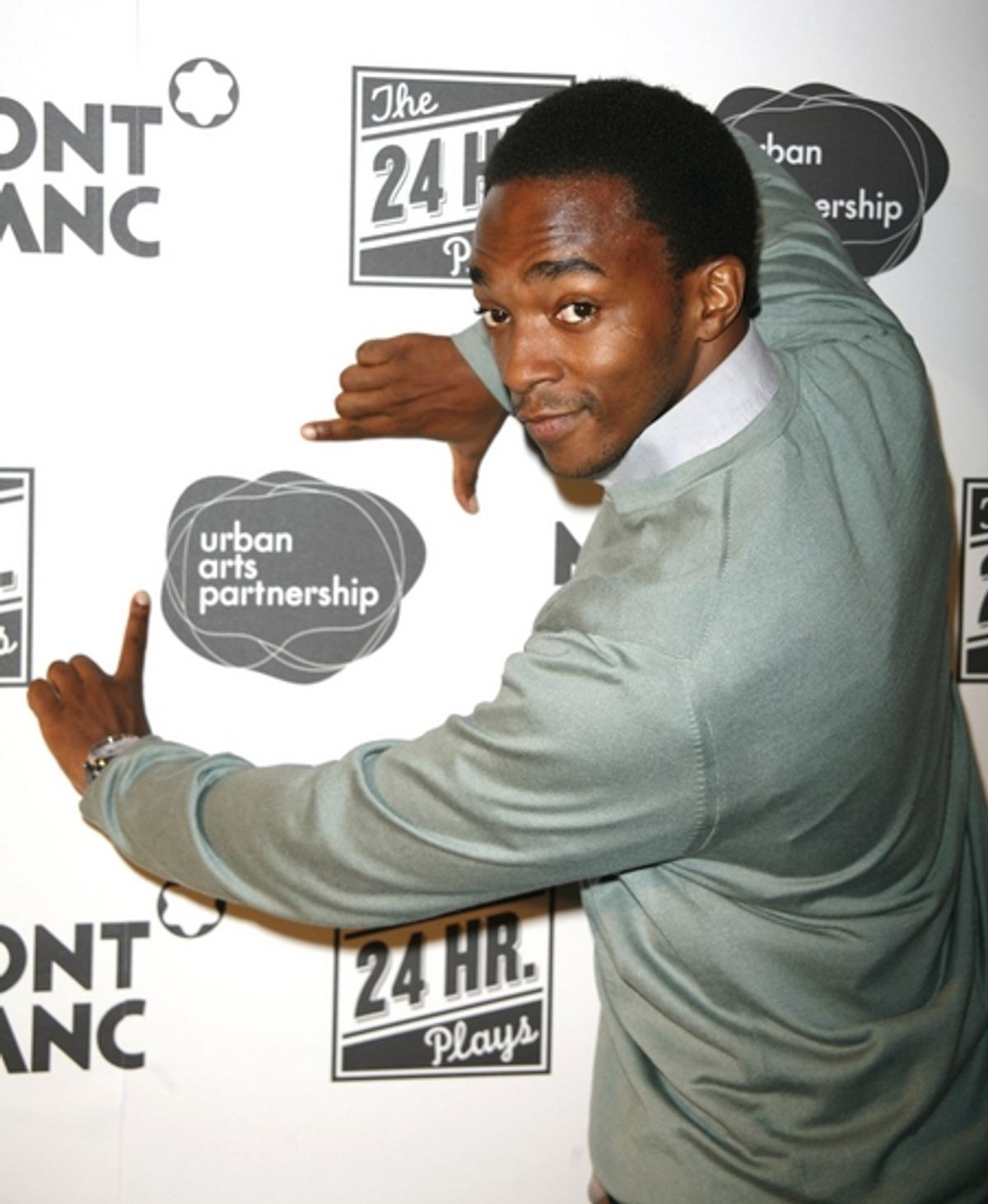 Anthony Mackie at THE 24 HOUR PLAYS After Party