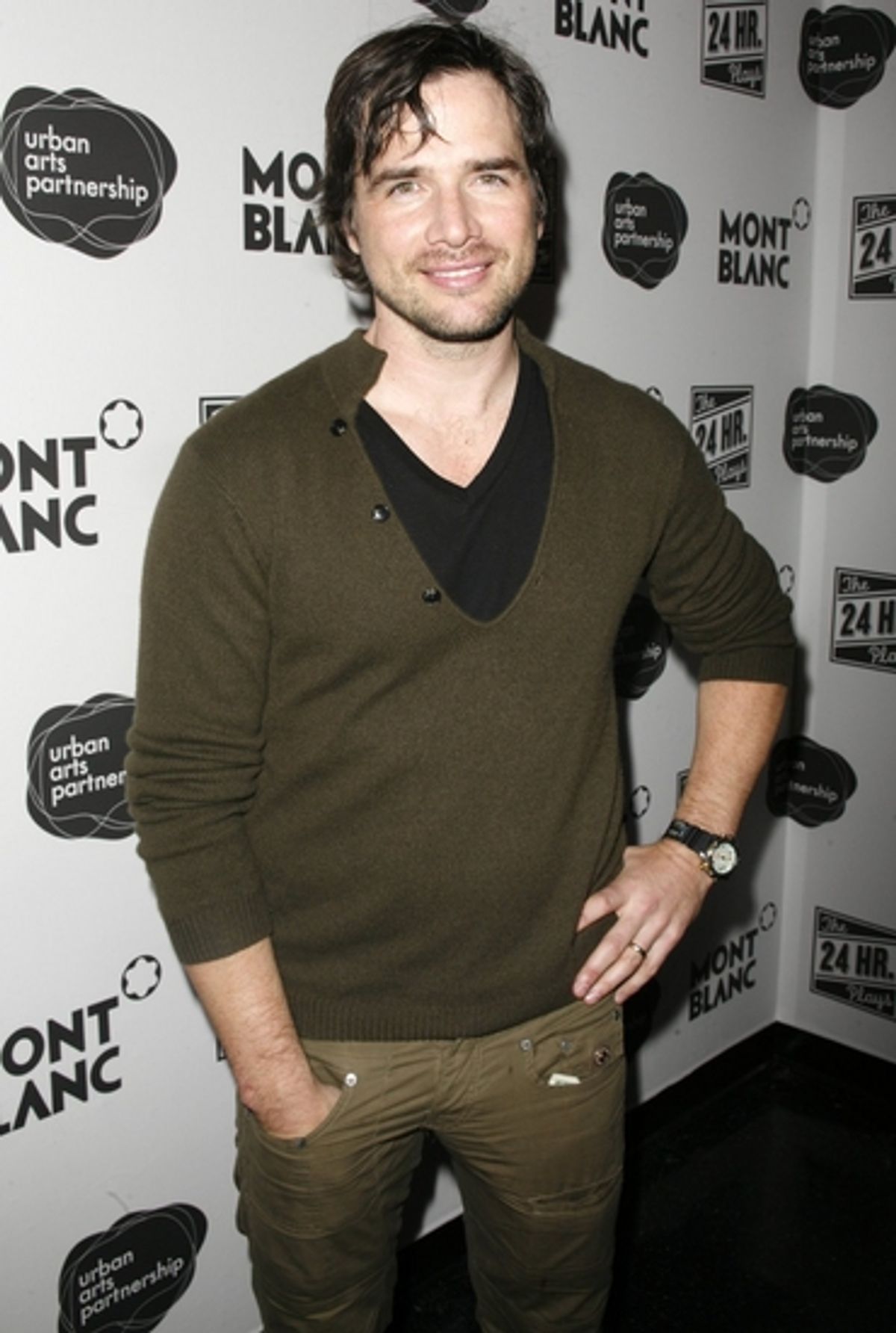 Matthew Settle at THE 24 HOUR PLAYS After Party