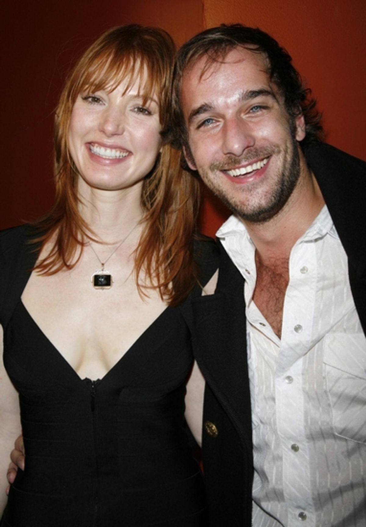 Alicia Witt and Guest at THE 24 HOUR PLAYS After Party