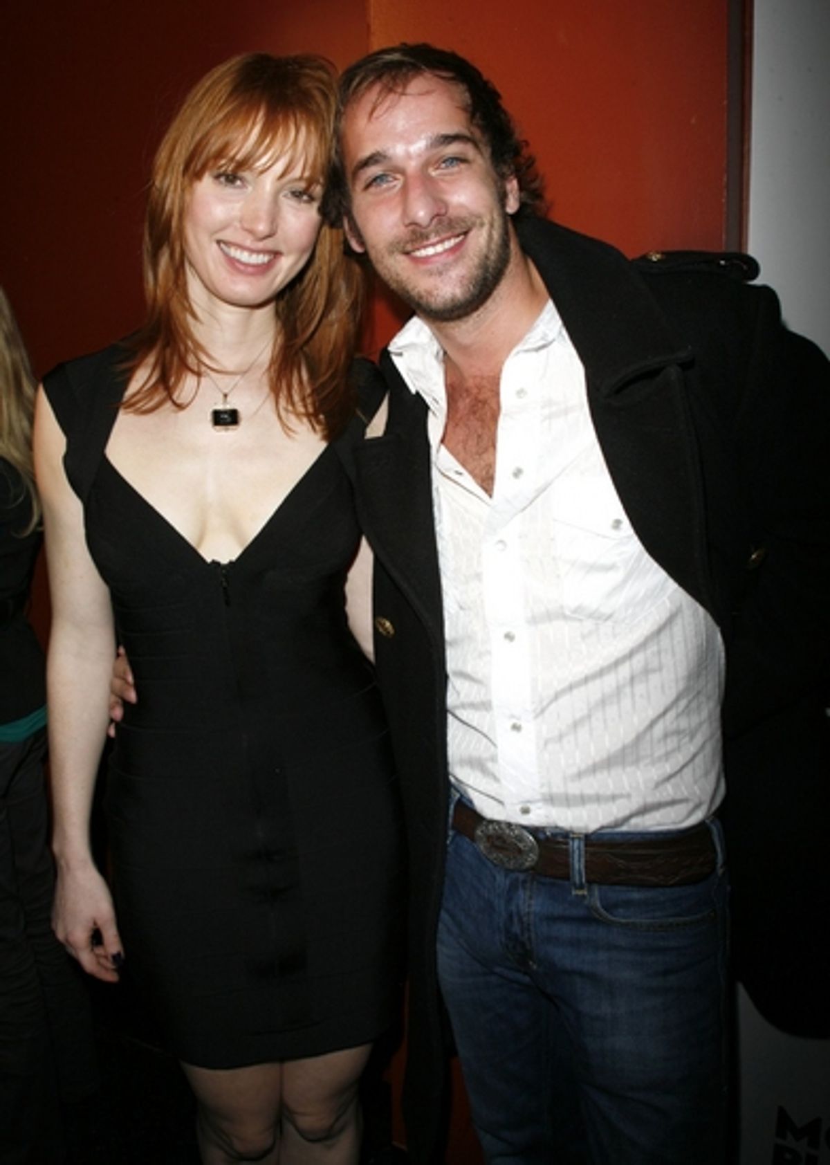 Alicia Witt and Guest at THE 24 HOUR PLAYS After Party