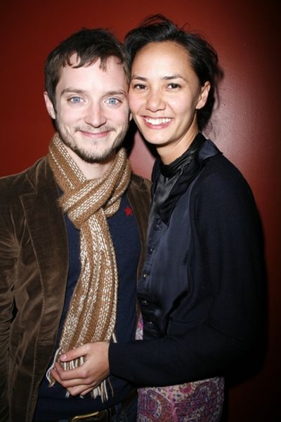 Elijah Wood and Pamela Racine Photo