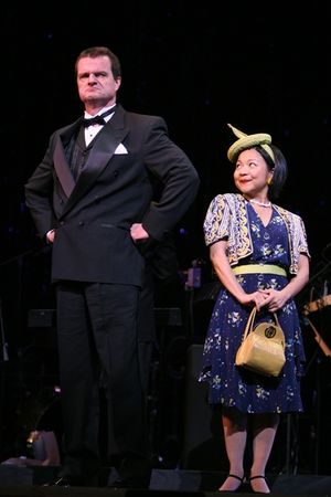 Michael Cumpsty and Julyana Soelistyo Photo