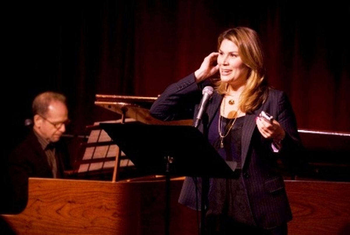 Heidi Blickenstaff at Sonnet Rep Benefit at Birdland Jazz Club