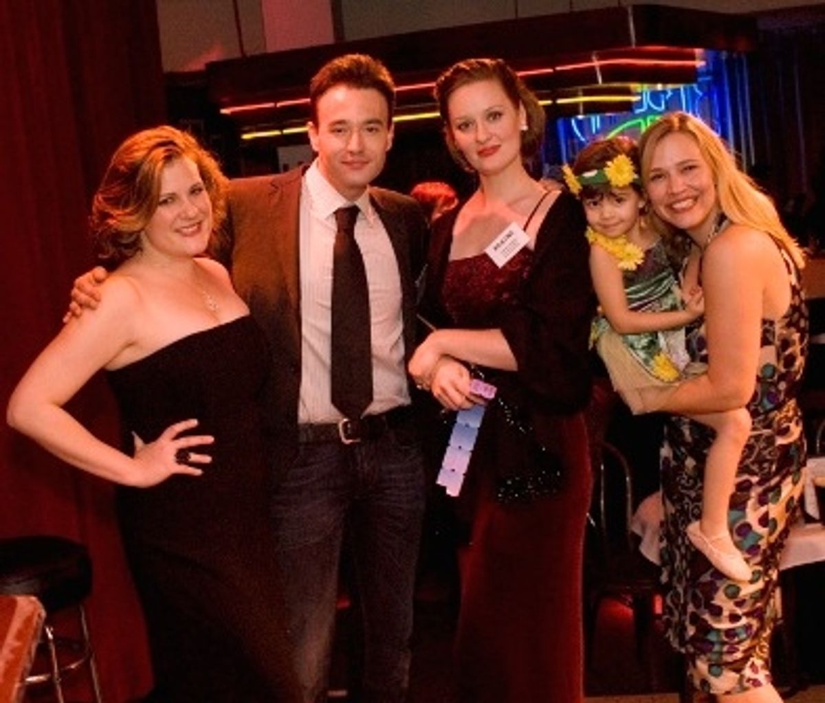 Co-Founders Katrina Kent and Robyne Parrish with Co-Artistic Directors Todd Loyd and Tiffany Little Canfield with Charlotte Beede at 