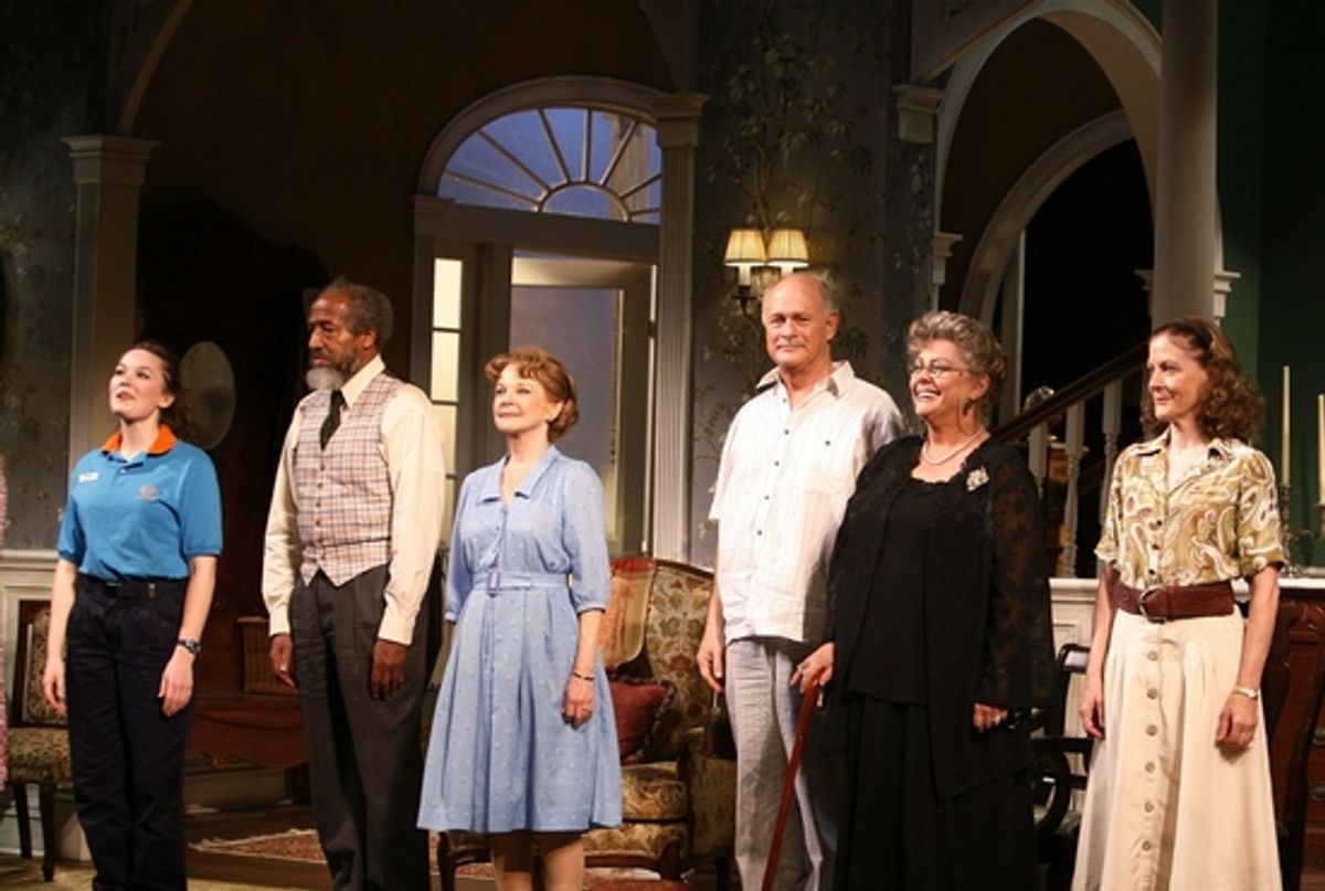 Virgina Kull, Arthur French, Penny Fuller, Gerald McRaney, Elizabeth Ashley and Hallie Foote at 