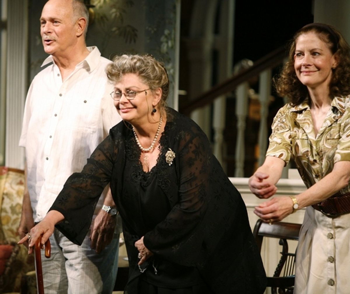 Gerald McRaney, Elizabeth Ashley and Hallie Foote at 