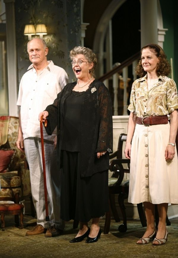 Gerald McRaney, Elizabeth Ashley and Hallie Foote Photo