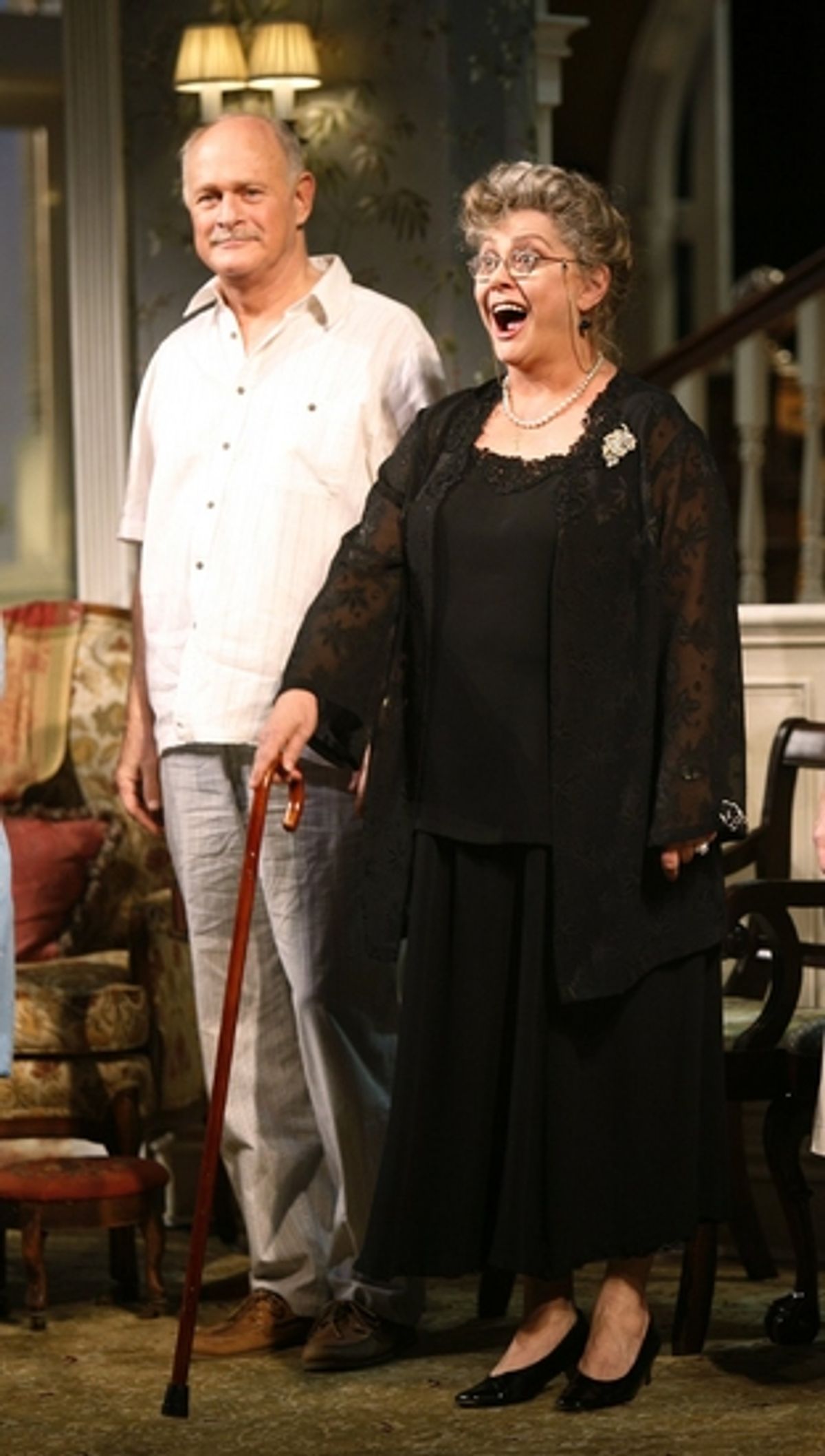 Gerald McRaney and Elizabeth Ashley at 