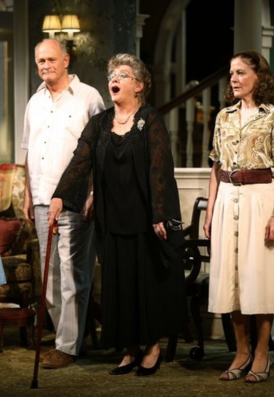 Gerald McRaney, Elizabeth Ashley and Hallie Foote Photo