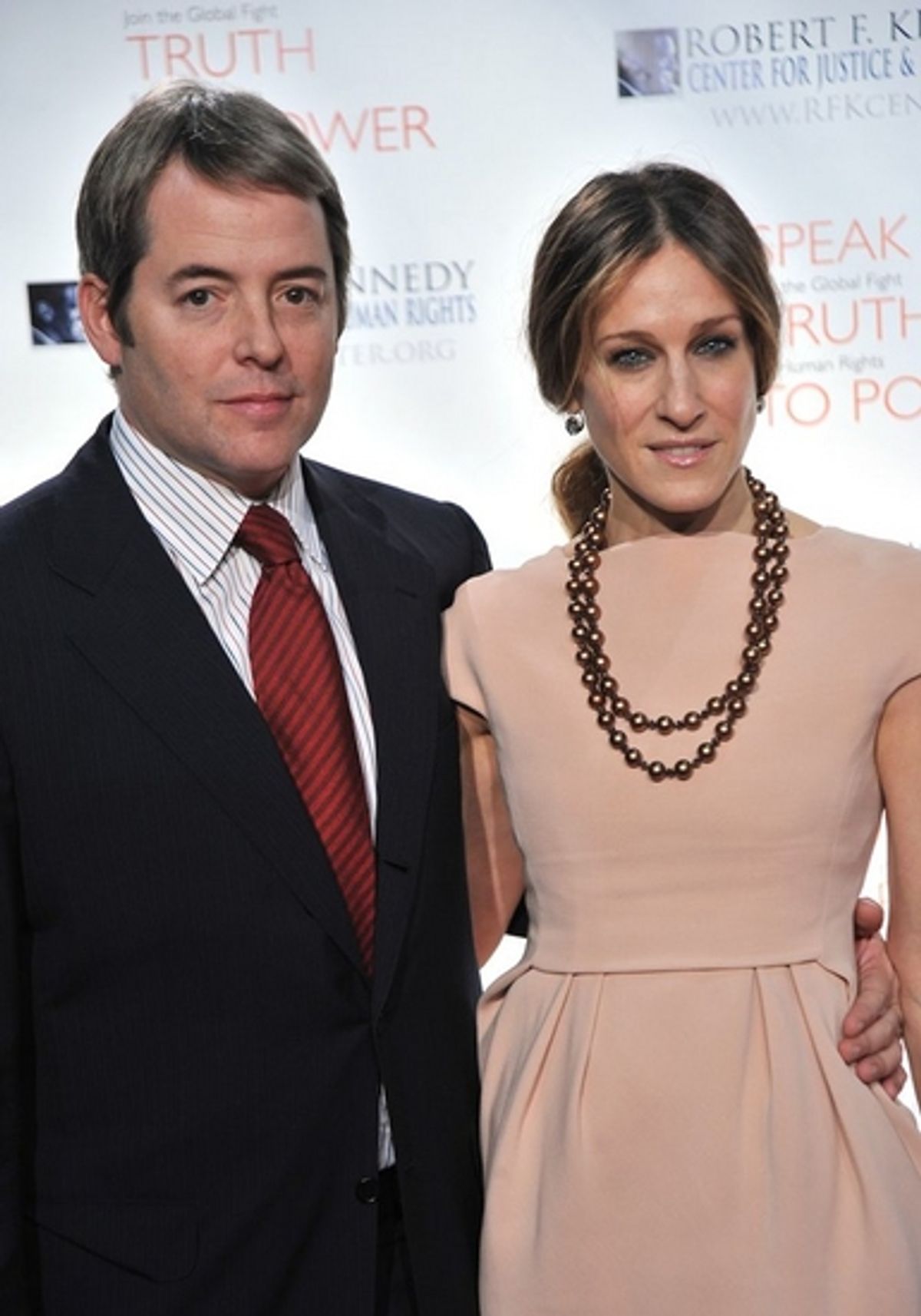 Matthew Broderick and Sarah Jessica Parker at Robert F. Kennedy Center for Justice Gala
