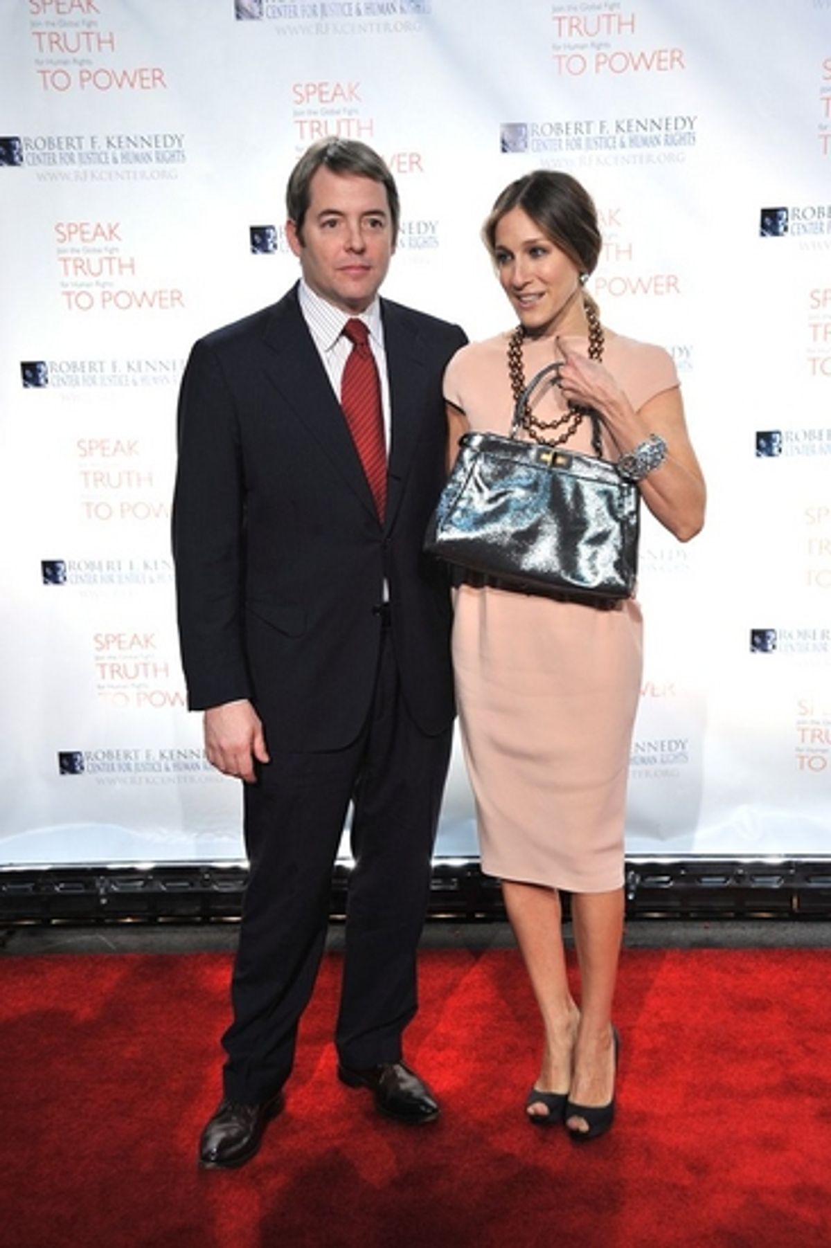 Matthew Broderick and Sarah Jessica Parker at Robert F. Kennedy Center for Justice Gala