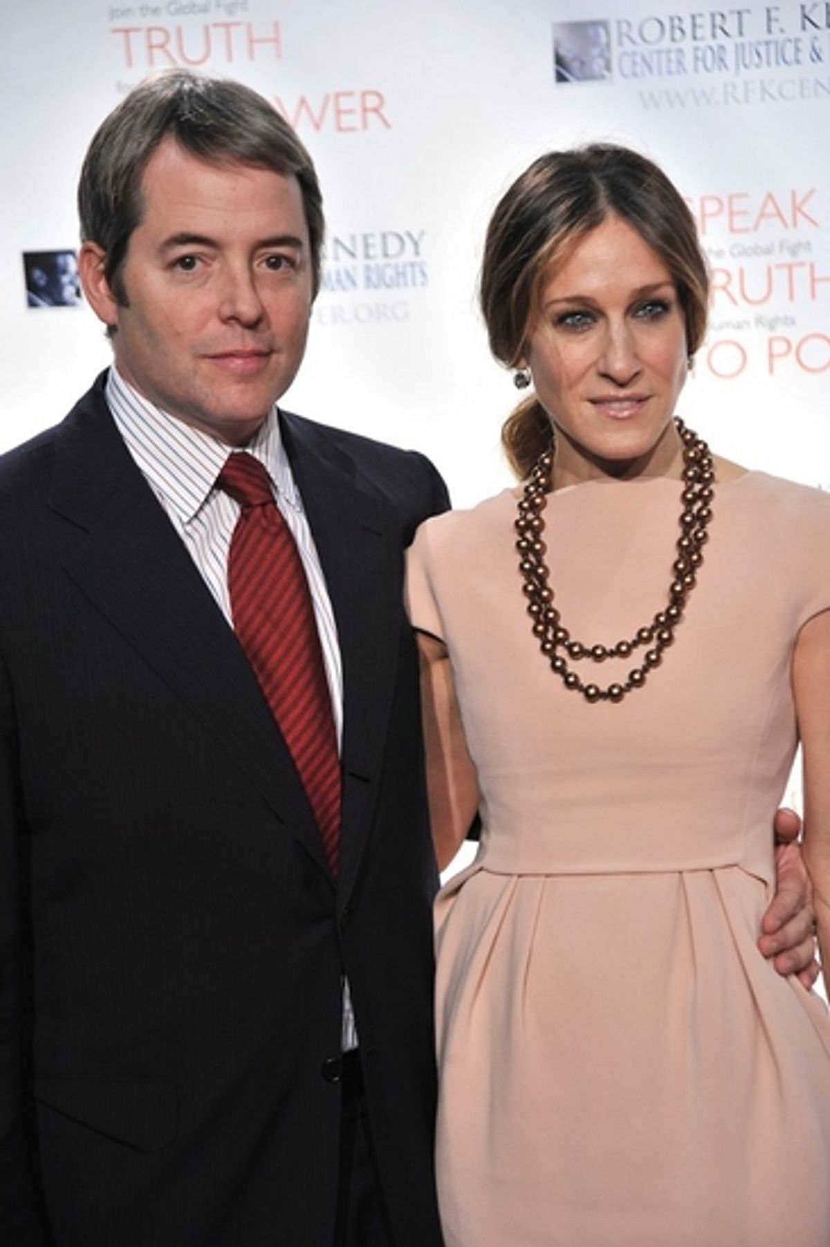 Matthew Broderick and Sarah Jessica Parker at Robert F. Kennedy Center for Justice Gala
