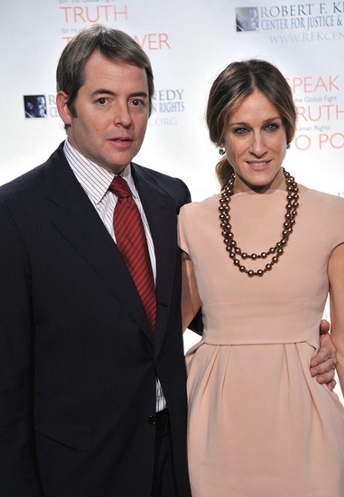 Matthew Broderick and Sarah Jessica Parker at Robert F. Kennedy Center for Justice Gala