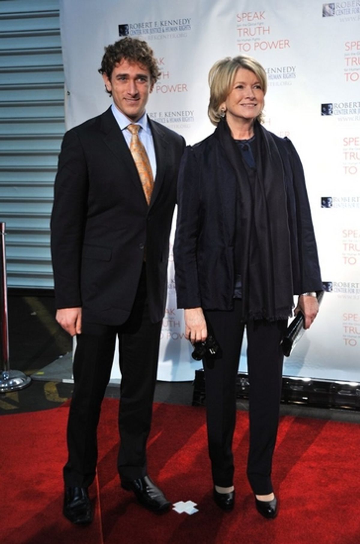 Martha Stewart at Robert F. Kennedy Center for Justice Gala
