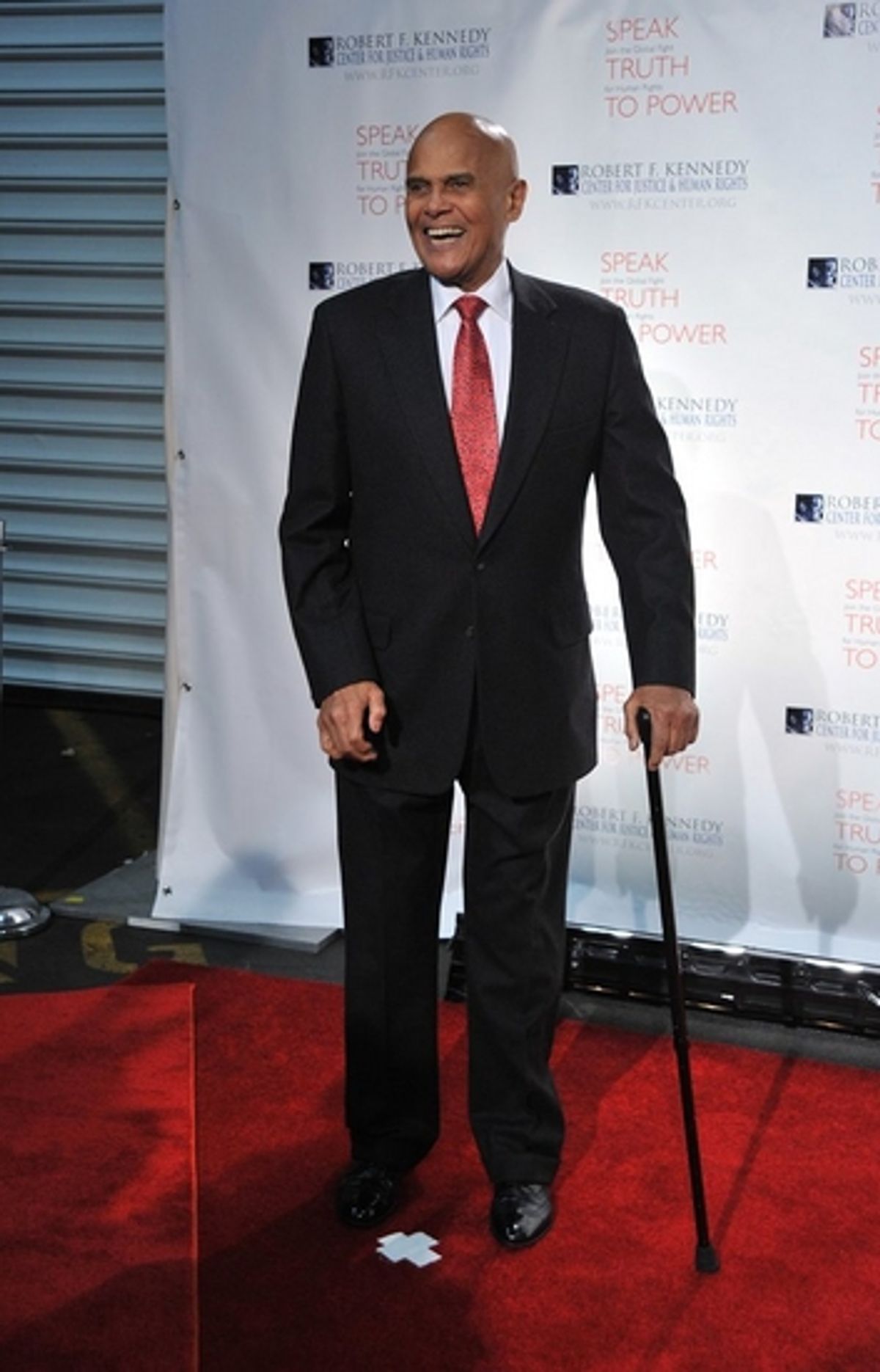 Harry Belafonte at Robert F. Kennedy Center for Justice Gala