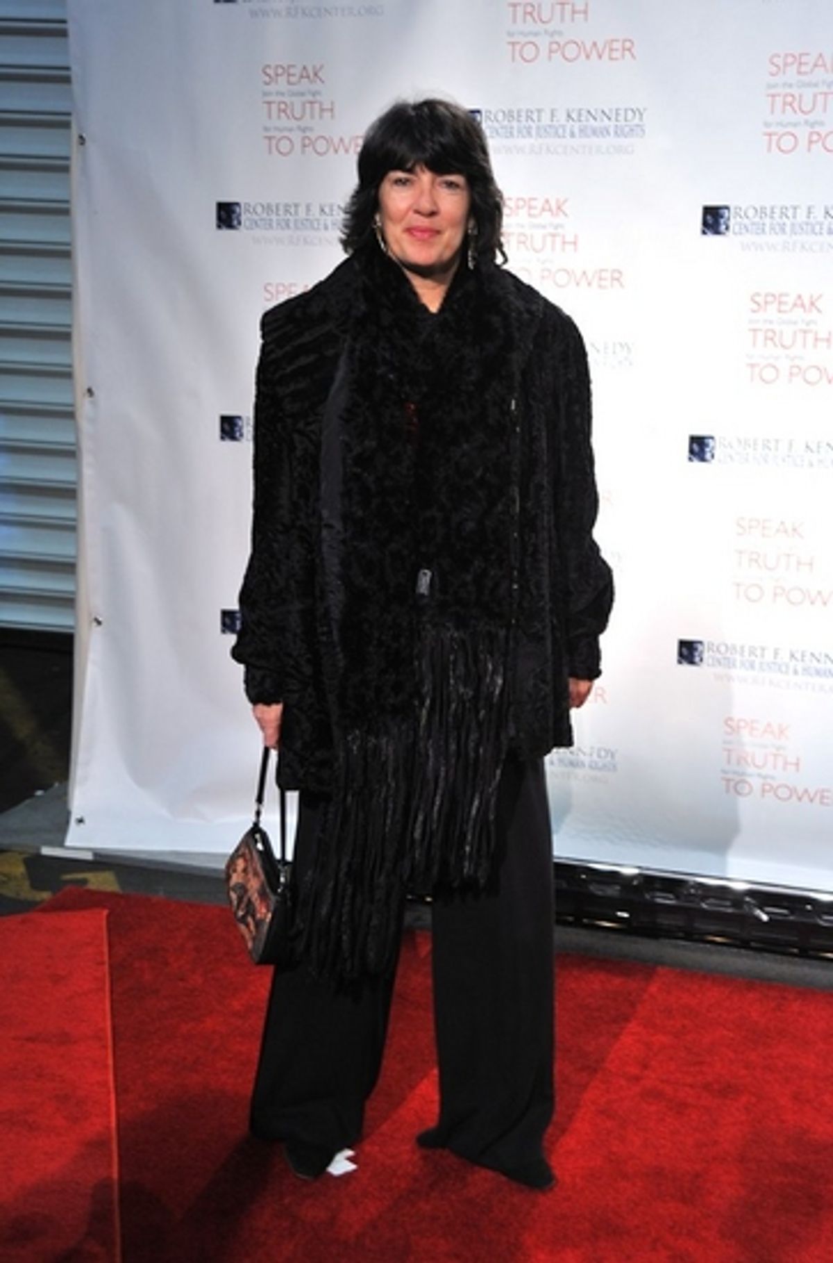 Christiane Amanpour at Robert F. Kennedy Center for Justice Gala