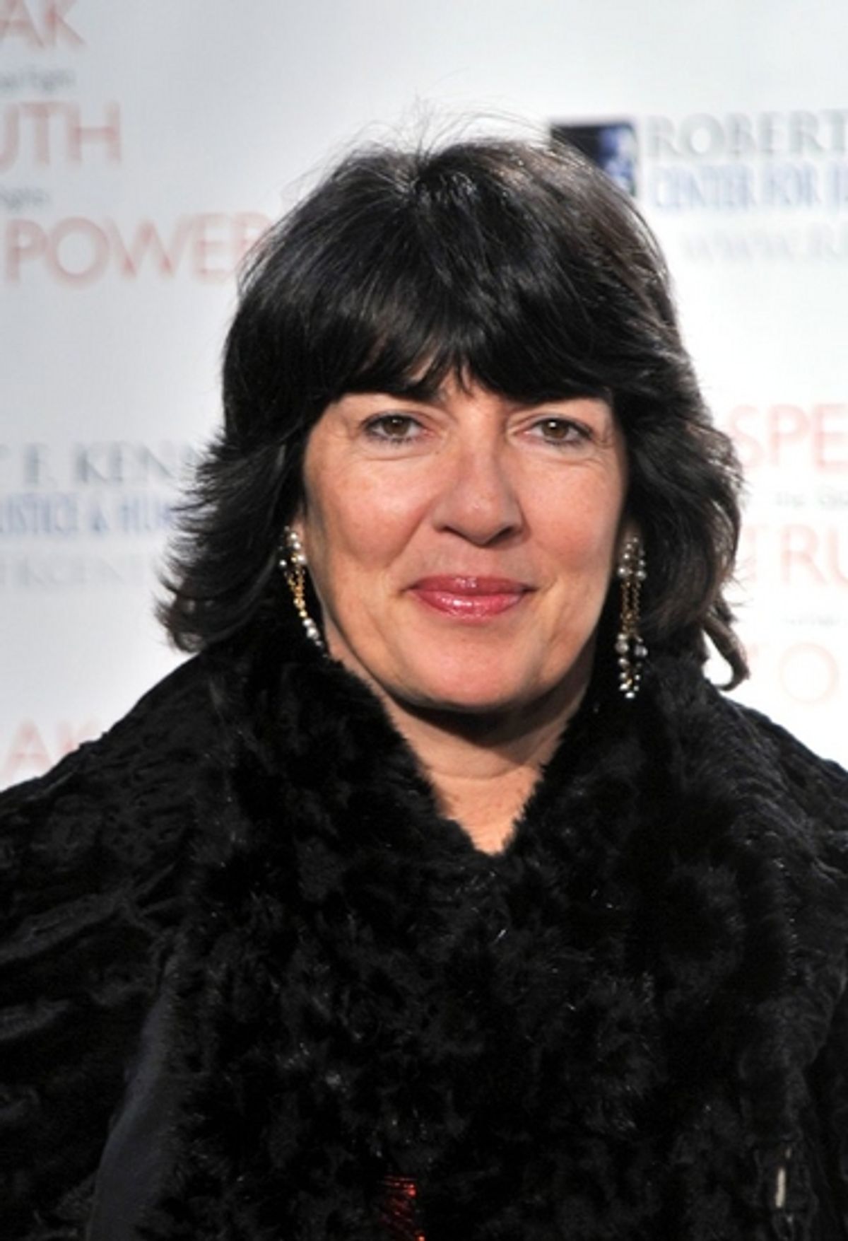 Christiane Amanpour at Robert F. Kennedy Center for Justice Gala