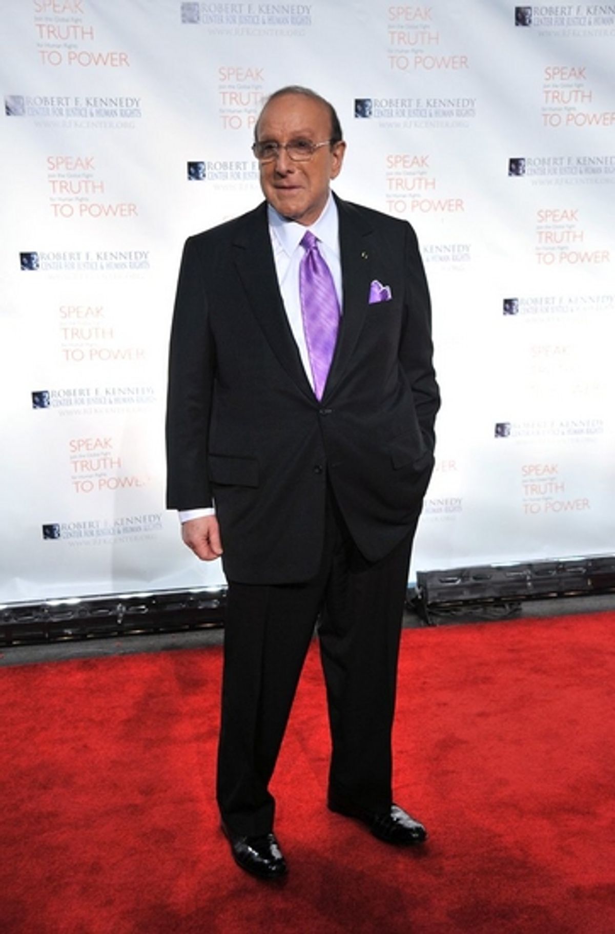 Clive Davis at Robert F. Kennedy Center for Justice Gala