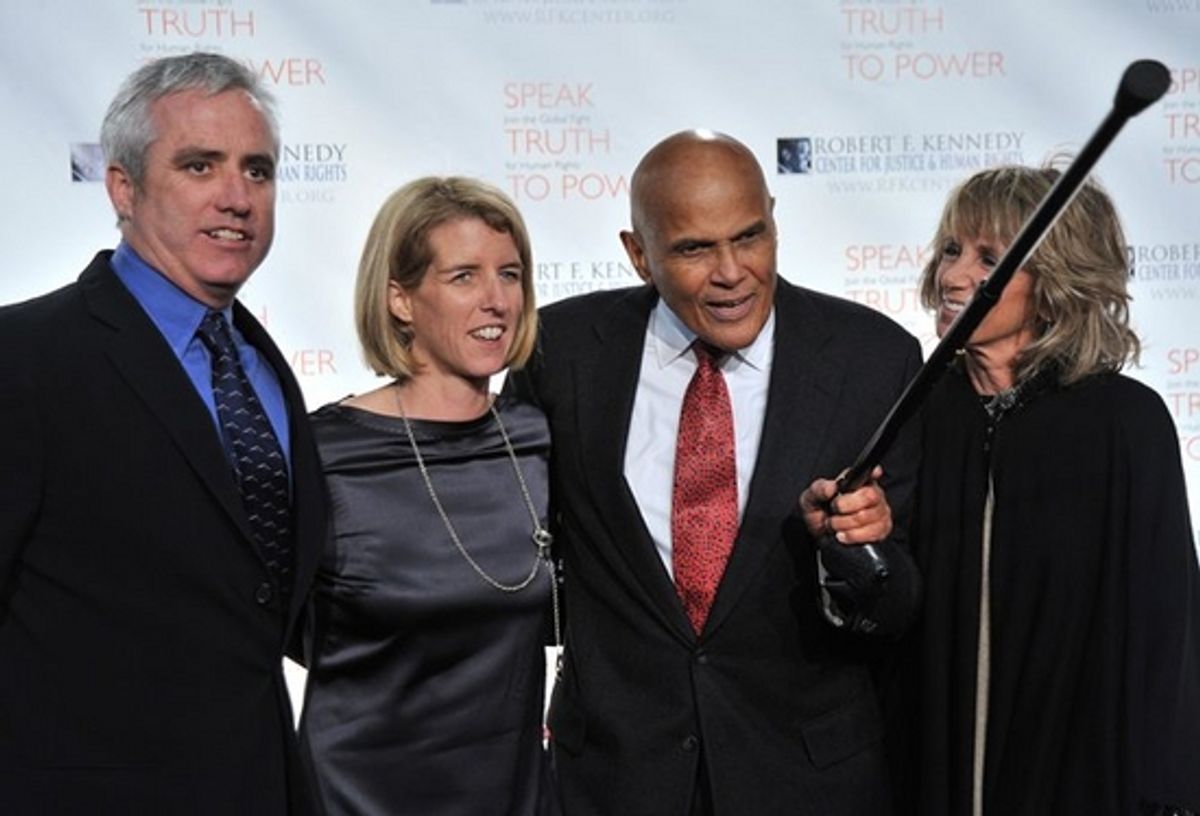 Rory Kennedy and Harry Belafonte at 