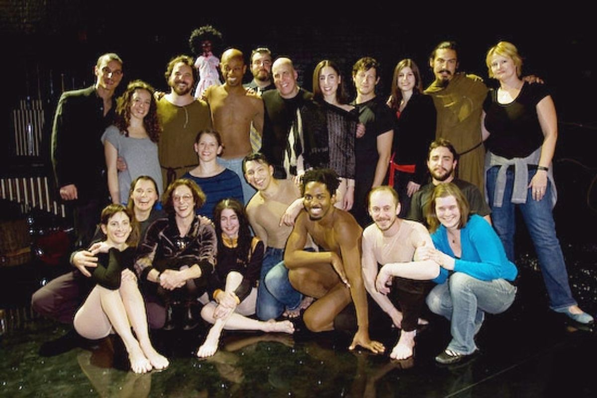 Martha Clarke and the company of Garden of Earthly Delights at 