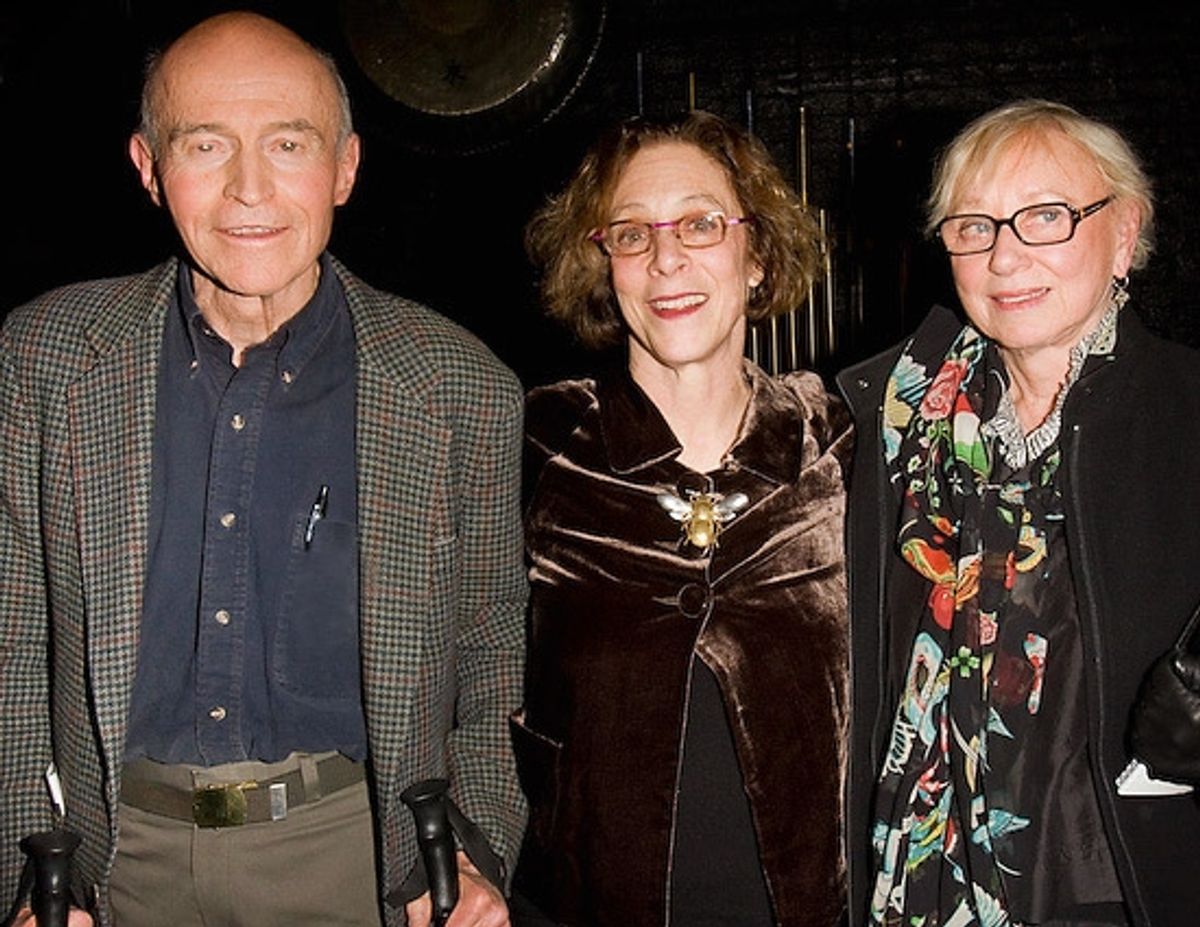 Richard Peaslee, Martha Clarke, and Jane Greenwood at 