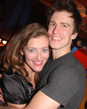 Sandy Rustin and Gavin Creel @ BroadwayWorld Sandy Rustin and Gavin Creel Photo