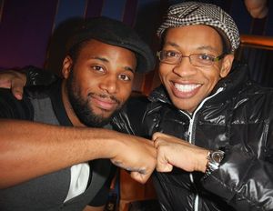 Maurice Murphy and Derrick Baskin @ BroadwayWorld Maurice Murphy and Derrick Baskin Photo