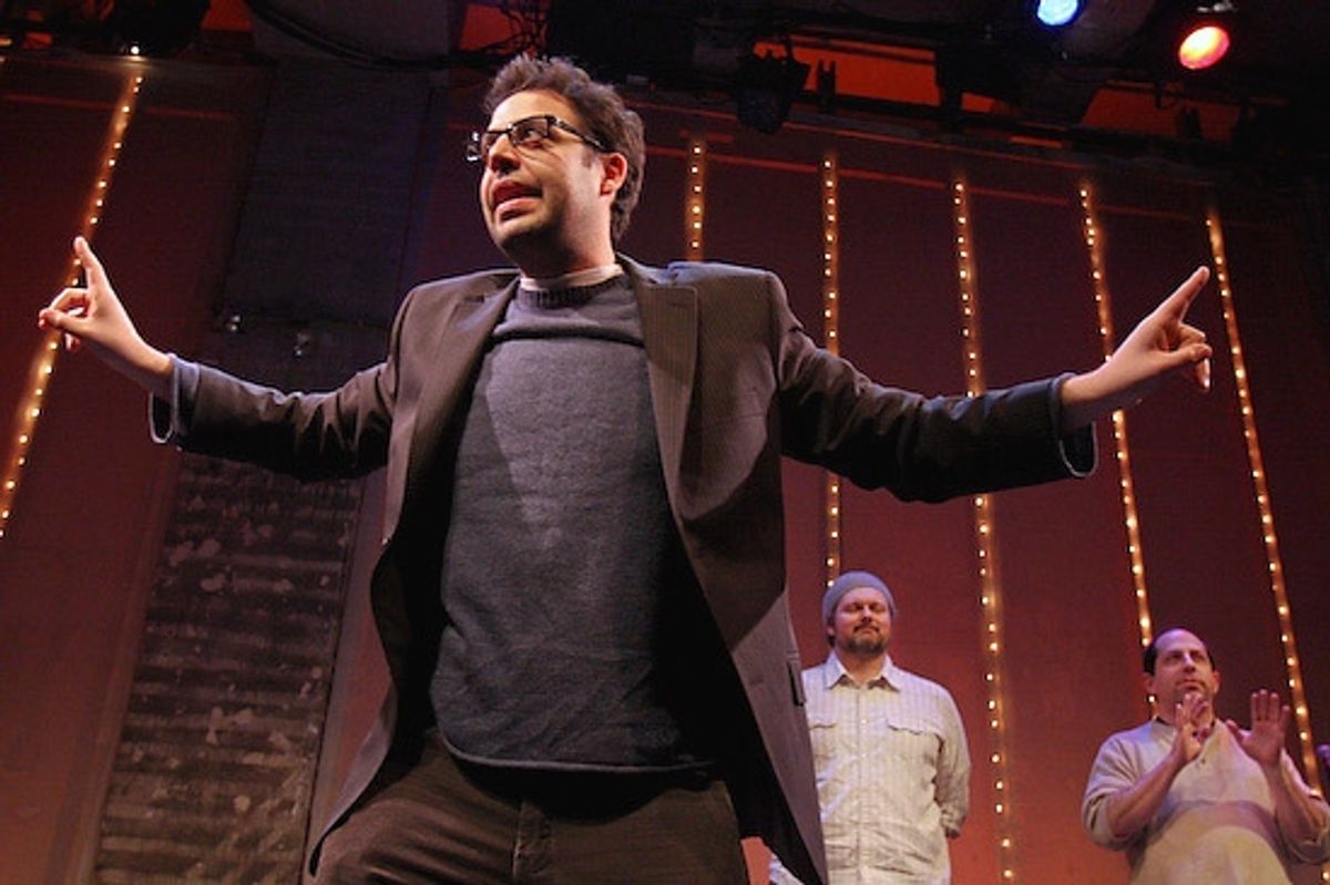 Steve Rosen, John Ellison Conlee, and Jason Kravits at 