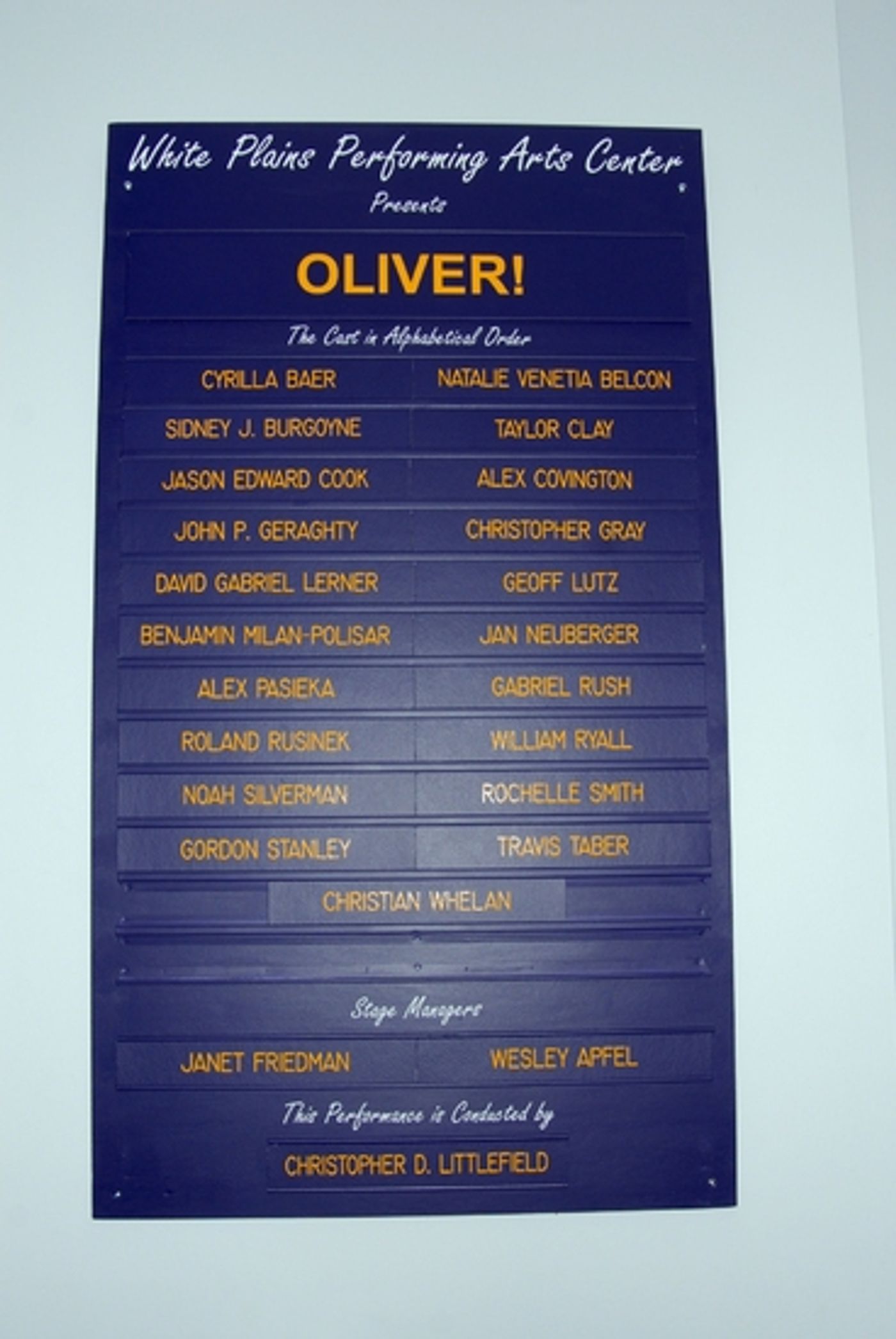 Photo Coverage: OLIVER! at the White Plains Peforming Arts Center  Image