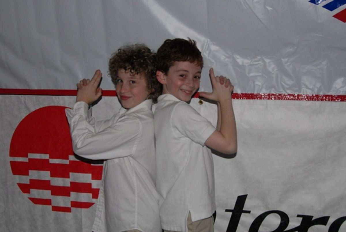 Alex Pasika and Benjamin Milan-Polisar at 