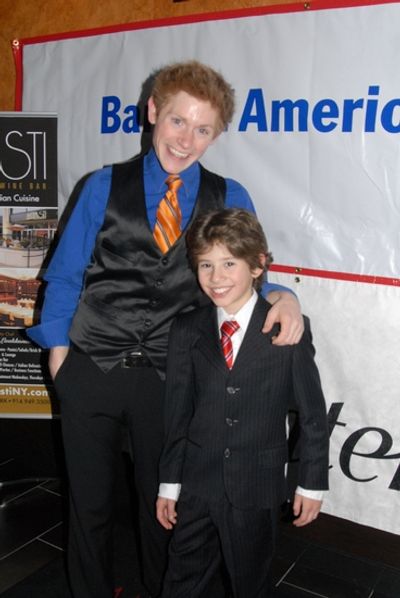 Jason Edward Cook (Artful Dodger) and David Gabriel Lerner (Oliver Twist) Photo