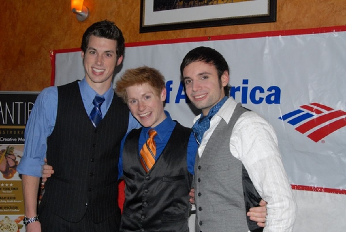 Travis Taber, Jason Edward Cook and Geoff Lutz at 