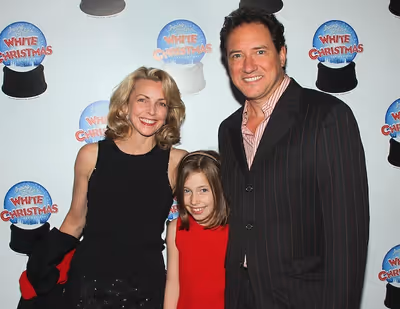 Producer Kevin McCollum with his wife, Lynette Perry-McCollum and daughter Photo