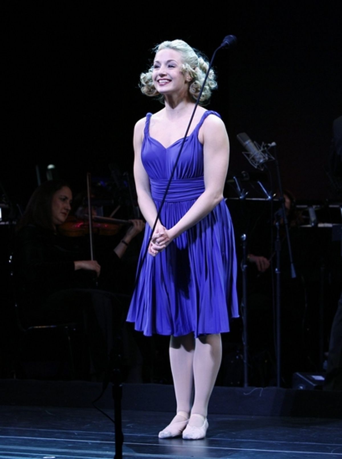 Jessica Lee Goldyn at ON THE TOWN Curtain Call